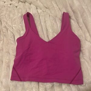 Lululemon align tank pow pink tone